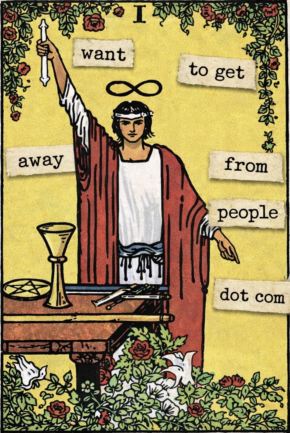Magician Sticker